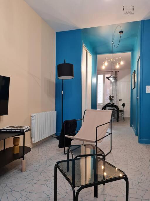 Art Deco Apartment Autun Bagian luar foto