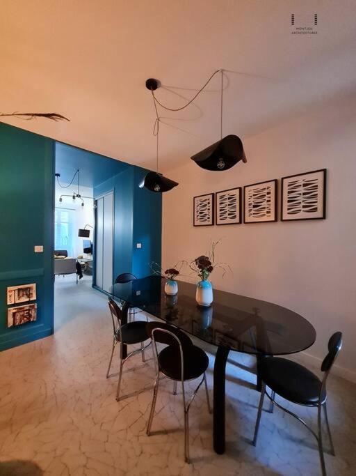 Art Deco Apartment Autun Bagian luar foto
