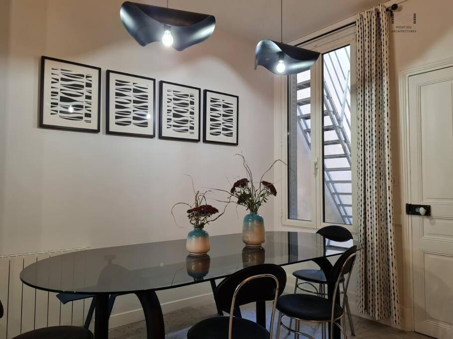 Art Deco Apartment Autun Bagian luar foto
